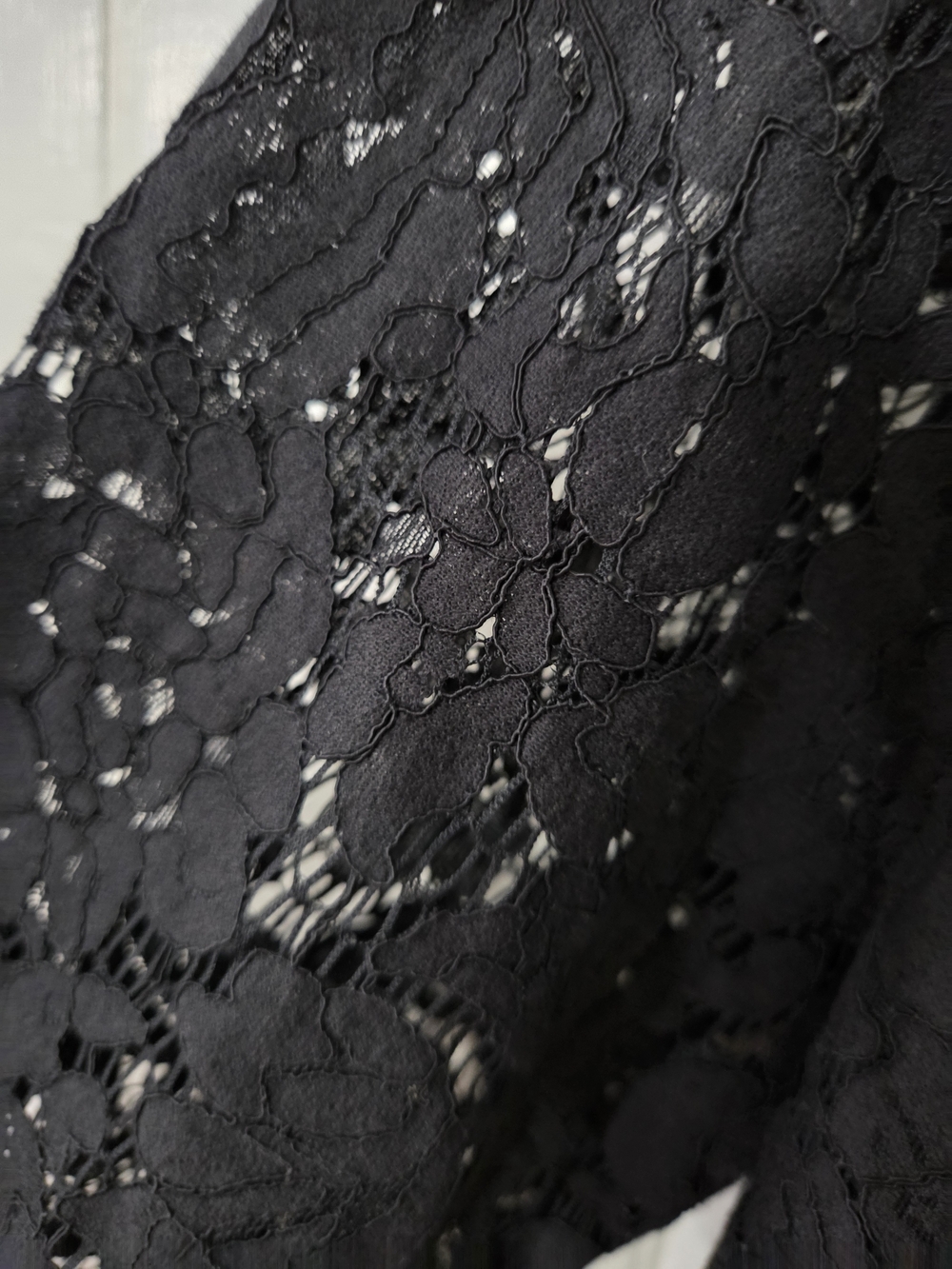 Torrid Black Lace Open-Front Blazer Jacket - Picture 2 of 6